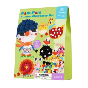 Pom-pom Character Kit